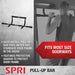 SPRI Pull-Up Bar - 12 Grip Positions Heavy-Duty Steel Frame 3