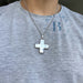 Bavasapiercing Cross Pendant with Chain Gift - Surgical Steel Designs 2