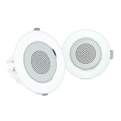 4rdquo Ceiling Wall Mount Speakers Pair Of 2 Way Full R 0