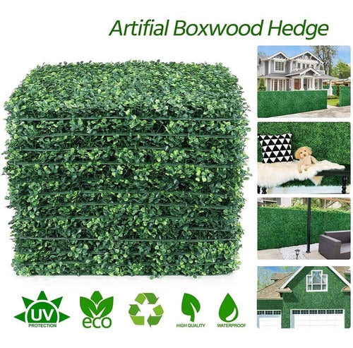 Will Pack X 15 Vertical Artificial Grass Wall Panel 25x25 4