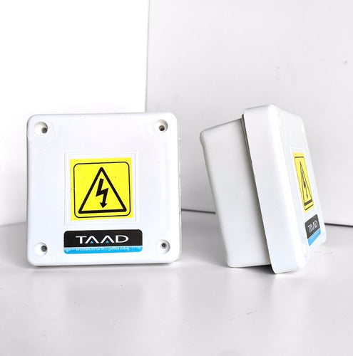 Pack of 10 Taad 90x90x55 Watertight Pass Box 1
