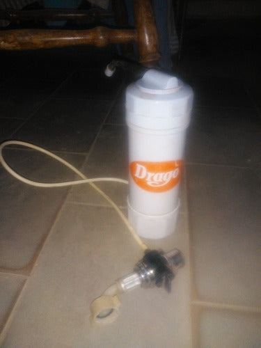 Drago Porta Filtro Purificador De Agua Usado 0