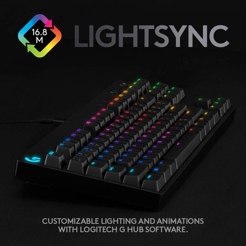 Logitech G Mechanical Gaming Keyboard with RGB Lighting and 90 Keys 4