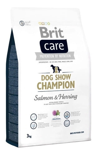 Brit Care Hypoallergenic Salmon and Herring 3 Kg with Gift 0