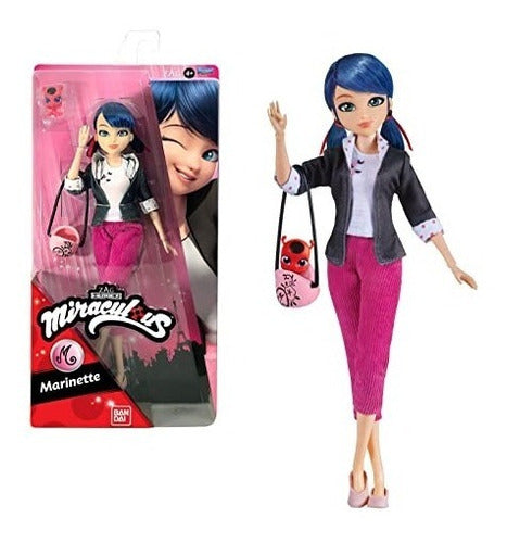 Muñeca Articulada Marinette Miraculous Figura Original  Lady 0