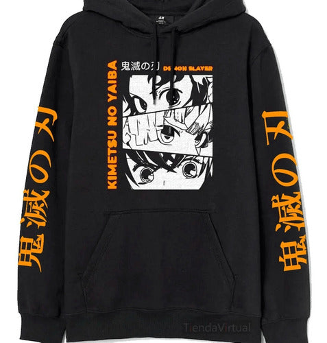 Tiendavirtual Unisex Kimetsu No Yaiba - Anime Demon Slayer Hoodie 4