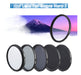 Kit De Cubierta De Lente De Filtro ND2 + ND4 + ND8 + ND16 + ND32 + UV Cam Acc Deportivo Para GoPro Hero 5 0