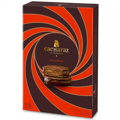 Cachafaz Chocolate Mousse Dulce De Leche Alfajor Box 1