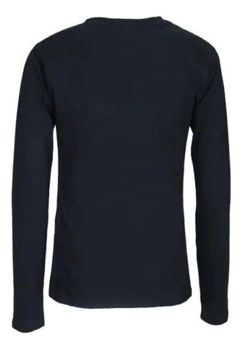 Topper Basic Sports Long Sleeve Women's Black T-Shirt 1