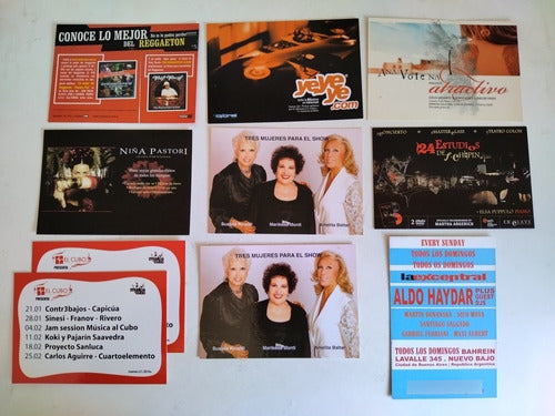 Postales Lote De 49 Postales (Música-Jazz-Tango) (Lote N) 1