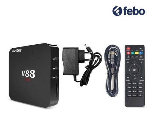 FEBO Android TV Box Wifi 2GB 16GB Netflix Apps Convert Your Smart TV 1