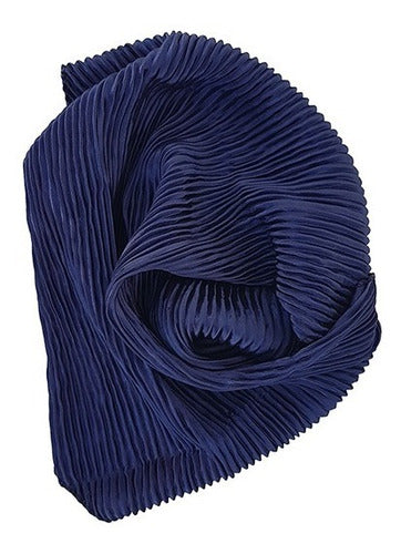 Pleated Solid Color Scarf BA1157bis 21