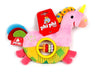 Pink Unicorn Rattle by Phi Phi Toys 0