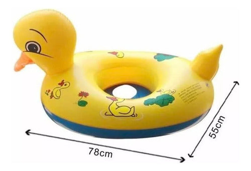 Inflatable Duck Baby Boat Float Seat Pool Lifesaver 1