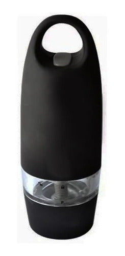 Bazar Casa Greco Electric Pepper Mill 18cm Acrylic Grinder 1