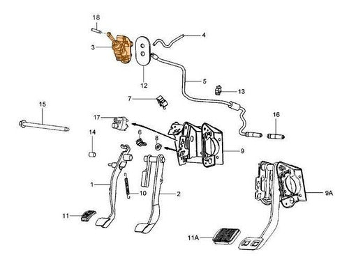 Ford Master Cylinder Clutch Fiesta One 04/2002 - 11/2014 0