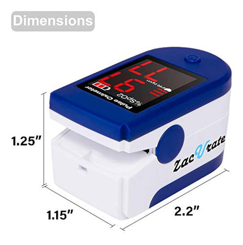 Zacurate Yema Del Dedo Oxímetro De Pulso Monitor De Saturaci 3