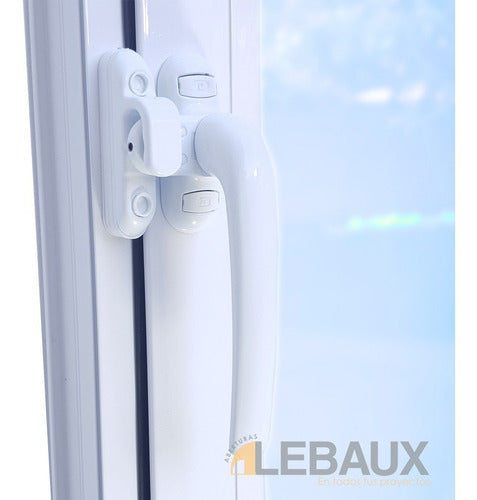 Lebaux Modena Aluminum Glass 3+3 Laminated Openable Window 40x160 4