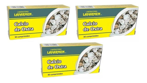 Lafarmen Oyster Shell Calcium Supplement x90 Tablets 0