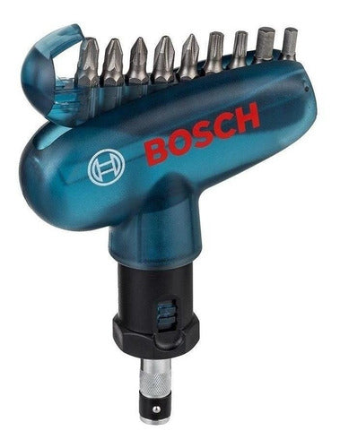 Bosch Pocket Set with 10 Screwdriver Accessories 1