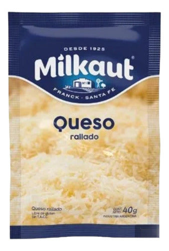 Milkaut Queso Rallado 40g, Pack 10u 0