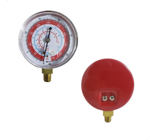High Pressure Manometer RG-500 for R22 R12 R134a R502 2
