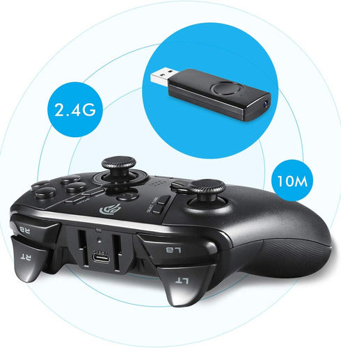 Joystick Inalambrico Usb Easysmx Pc/android/tab/tv Negro 4