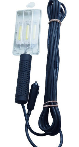 Portable LED 12V Light with 5m Cable and Lighter Plug 0