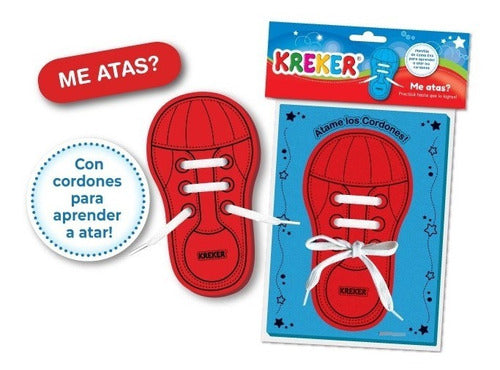 Kreker Aprendo A Atar Los Cordones Plantilla Didáctica 0