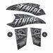 Yamaha Tenere Xtz 250 Z Adventure Gear Decals Tank Logos Set of 6 Stickers 5