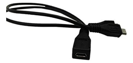 Cable 30cm Doble Mirco Usb Carga Y Splitter 2