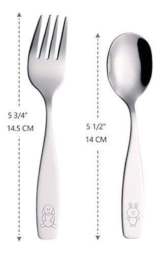 Annova Kids Silverware Juego De Cubiertos Seguros Para Niños 1