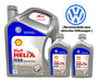 Shell Kit Service 6L Hx8 + 4 Filters VW Vento 2.5 1