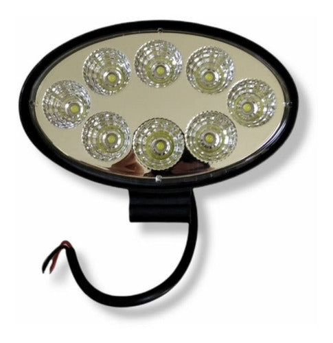 Lux Led Faro Led - 8 Led - Ovalado 24 Watts 0