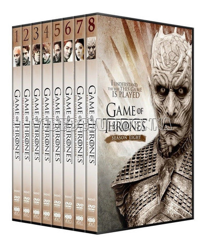 Game Of Thrones Temporada 1 2 3 4 5 6 7 8 Dvd Juego De Trono 0