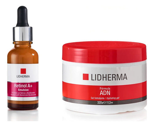 Lidherma Kit Retinol A+ Emulsión + ADN Polimerizado 0