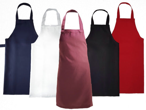 Set of 20 Kitchen Aprons Stain-Resistant and Wrinkle-Free by Linco 0