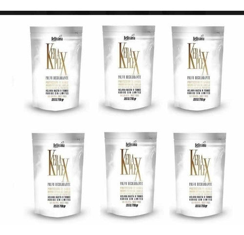 Keraplex Bellísima Powder Bleach X 6 Units Of 700 Grams 1