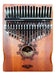 Kalimba Piano De Dedo Standard Mahogany 17 Teclas 1