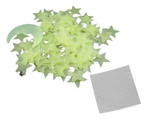 Glow In The Dark Stars Multi Pack Pegatinas De Pared Niños D 0