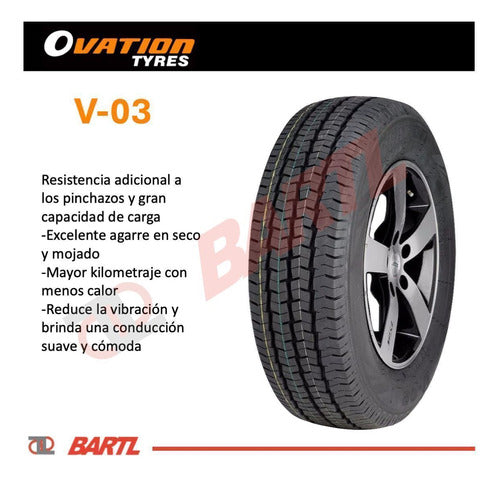 Cubierta 205/70/15 Carga Ovation V03 Neumático 1