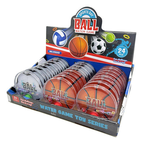 Maquina De Agua Pelota X 3 Unidades Sorpresitas Consola 3