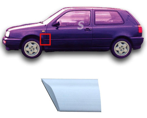 Left Front Fender Molding for VW Golf 1995/98 3-Door 0