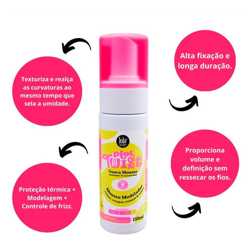 Lola Cosmetics Mousse Modelador Rizos 150 Ml 1