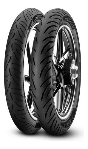 Pirelli Kit Super City 250 17 And 275 17 Motorcycle Tires 0