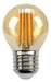 Candela Vintage Filament LED Drop 4W Amber 0