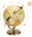 Exerz Antique Globe of 20 cm with Rotating Bronze Base 5