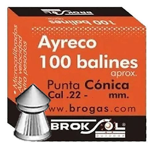 1000 Balines 4,5mm Metalicos Conica Rifles Oferta Camping 1