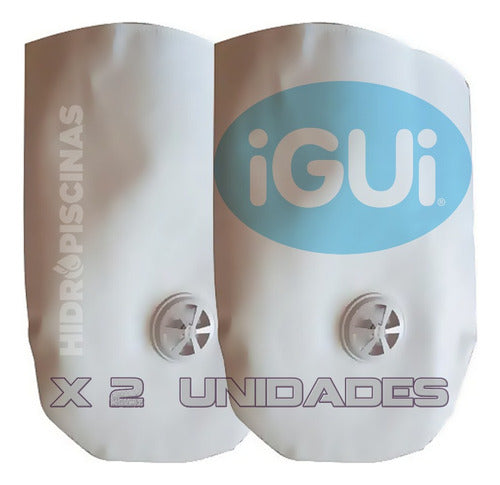 iGUi Legitimate Replacement Fabric Filter Bag 2 Units 0