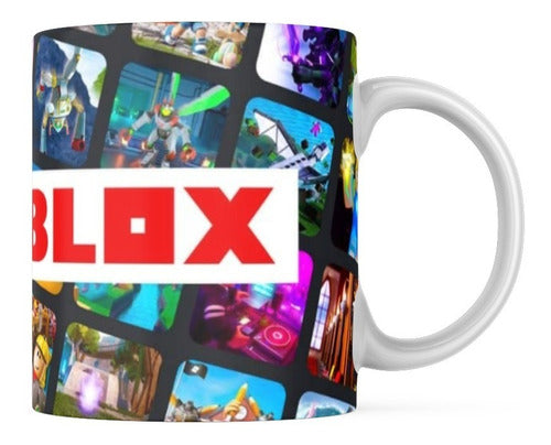 Roblox & Rainbow Friends Mug Plate and Spoon Set + Personalized Name 5
